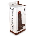 Dildo-FALLO REALISTICO REAL RAPTURE BROWN 10"