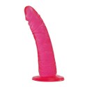 Dildo-JELLY DILDO REAL RAPTURE PINK 7"