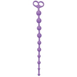 Plug/kulki-FALLO ANALE ANAL JUGGLING BALL SILICONE PURPLE