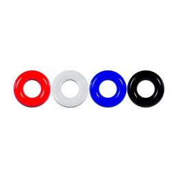 Cockring Set of 4 - Multicolor