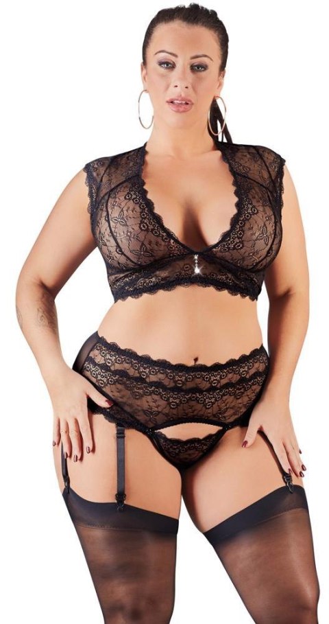 Lace Set black L