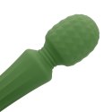 Powerful Wand Vibrator Massager with Still Handle - Green Mumba