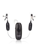 Vibrating Nipple Clamps Black