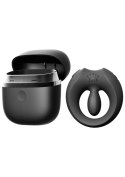 Apis Vibrating Couples Ring Black