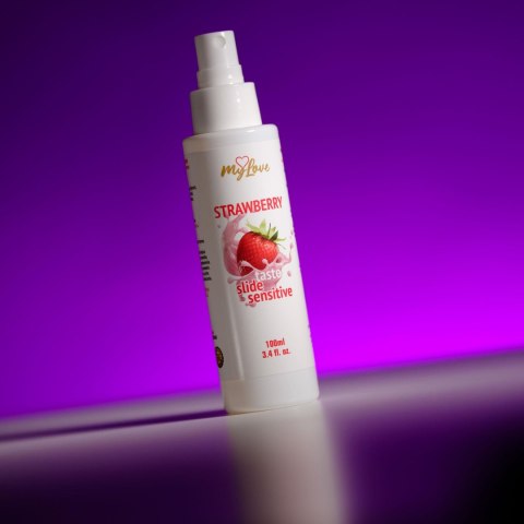 MyLove Taste-slide sensitive-strawberry 100 ml.