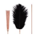Rosy Gold - Feather Tickler & Whip - Rosegold