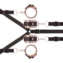 Rosy Gold - Under-Mattress Restraint Set - Black