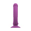 Teazers - Double Vibrator with Suction Cup and Remote - Purple