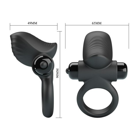 PRETTY LOVE - Vibrate Penis Ring ADRIEN 10 functions