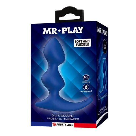Mr. Play David Silicone Prostate Massager