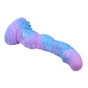 Power Monsters Alien - 20.5 cm Rippled Monster Silicone Dildo