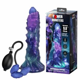Power Monsters DuskWalker Sentinel - 23 cm Rippled Monster Silicone Dildo
