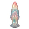 Power Monsters Ebon Leviathan - 18 cm Rippled Monster Silicone Dildo