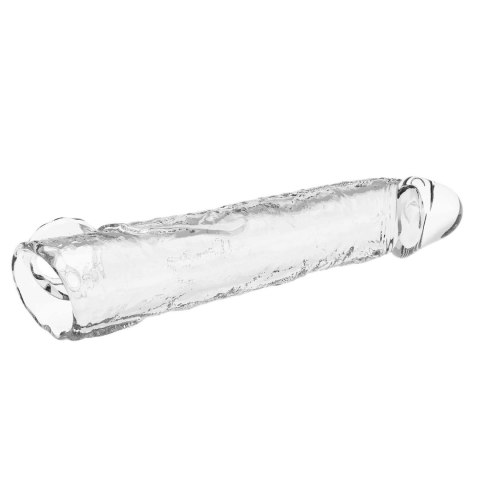 Pretty Love Extension Penis Sleeve with Modular Length Blocks - Clear - 26 cm