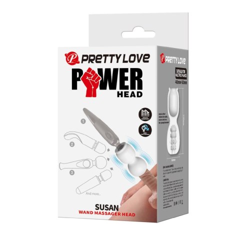 Pretty Love Power Head Susan Wand Massager Head