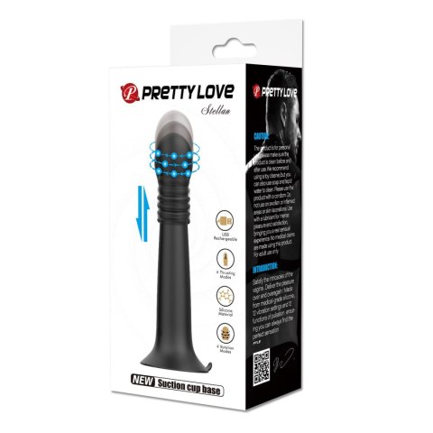 Pretty Love Stellan Thrusting & Rotating Wand Massager - 23 cm