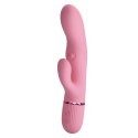 Pretty Love Zach Four-Sided Thumping Rabbit Vibrator - Pink