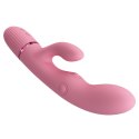 Pretty Love Zach Four-Sided Thumping Rabbit Vibrator - Pink