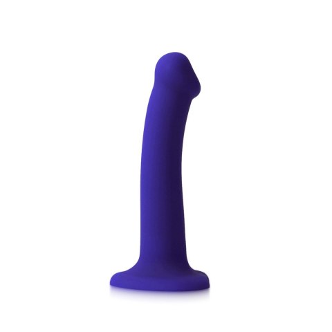 GLOW-LED DILDO PURPLE - M