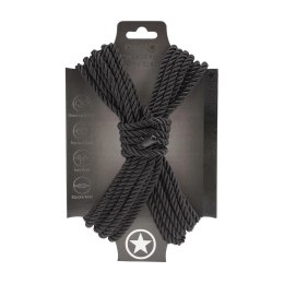 Polyester Bondage Rope - 10 m - Black