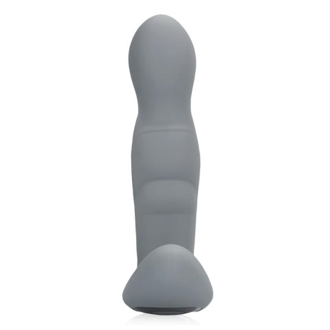 Rotating Prostate Stimulator with Remote Control - Gotham Grey