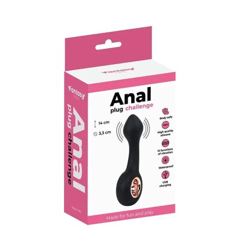 Vibrating Anal Plug 14 cm