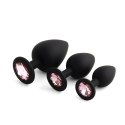 Jewellery - Silicone PLUG - SET Black