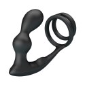 MR PLAY - VIBRATING ANAL PLUG with RING - Remote Control 12 functions
