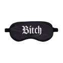 Bitch - Printed Satin Mask - Black