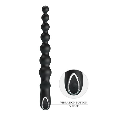 Pretty Love Dedron 10" Vibrating Anal Beads