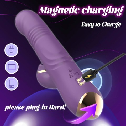 Luna suction thrusting G-spot massager