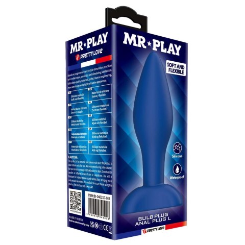 MR. Play Bulb Anal Plug L
