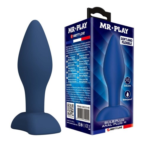 MR. Play Bulb Anal Plug M