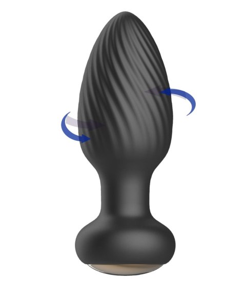 Rotating anal plug