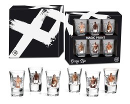 Sexi Sip - Zestaw 6 Kieliszków 35ml - Mężczyźni