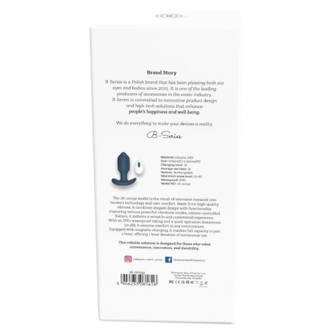 Victoria - Vibrating Anal Plug, remote control