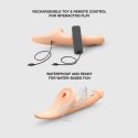 MULTI ORGASM REALISTIC DILDO - L - VANILLA TR