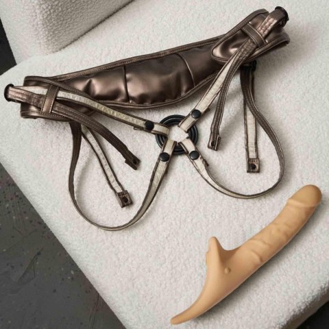 MULTI ORGASM REALISTIC DILDO - M - VANILLA TR