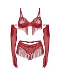 Rossay Red komplet 4-częściowy otwarty 2XL/3XL