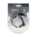 Adjustable Bunny Vibrating Silicone Lasso Cockring and Shaft Loop - Black
