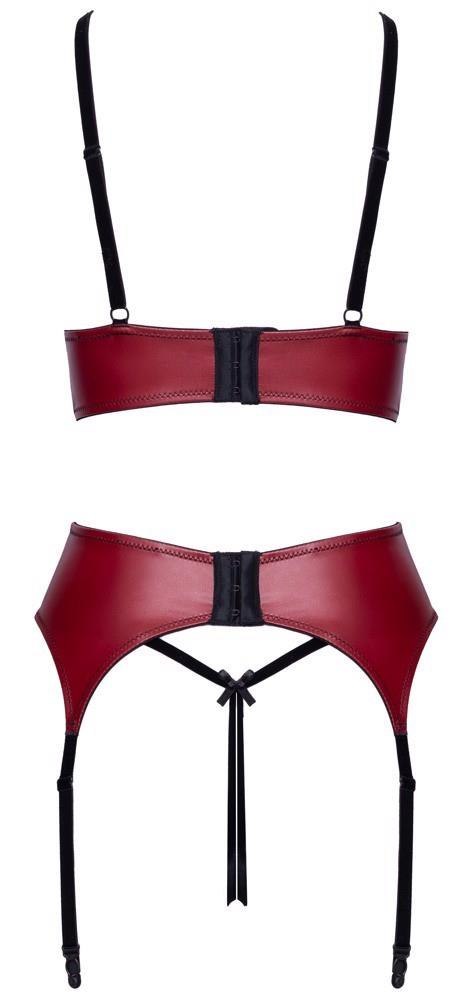 Bra, Suspender Belt & String S
