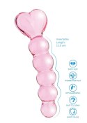 Crystal Heart Anal Dildo