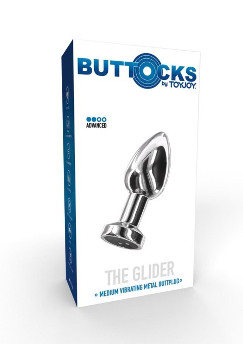 Buttplug Vibr. Medium Silver