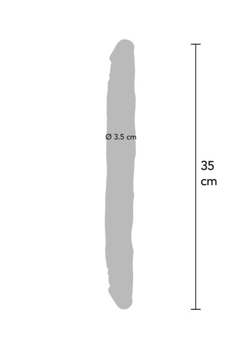 Double Dong 14 inch Light skin tone