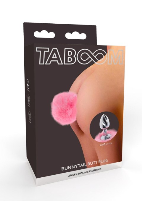 Bunnytail Buttplug Pink