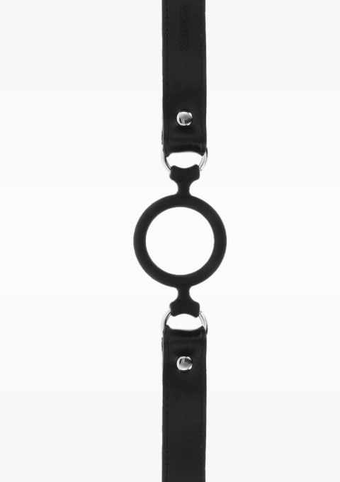Open Ring Gag Black