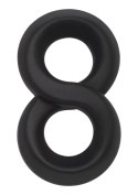 Soft Silicone Jock C-Ring Black