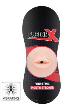 Vibrating Stroker Mouth Light skin tone
