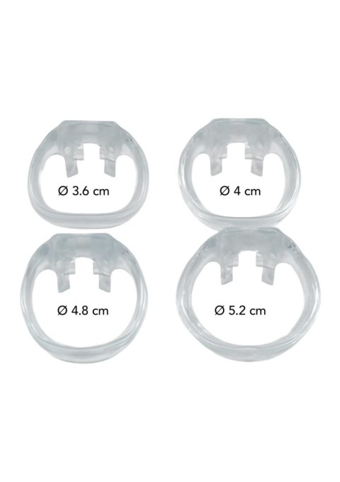 Clear Control Cock Cage Regular