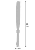 Genuine Leather Whip 55cm